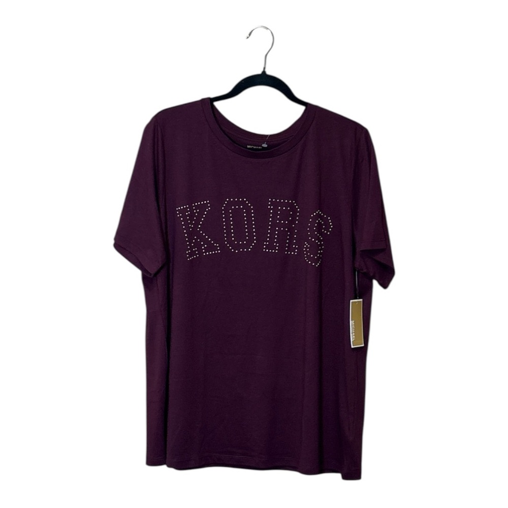 Michael Kors Wine T-Shirt,NWT,Size 2X,Made in Vietnam,Open to Offers - Picture 3 of 10